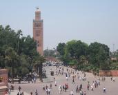 The infamous Koutobia Mosque in Marrakesh, Morocco. cheapflightsia is the world wide webs search site that can assist in the process to compare cheap flights and make international airline reservations to Marrakesh