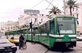 tunis city tram in tunisia