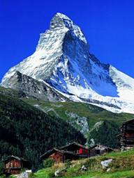 mountain range of the tops of switzerland