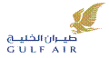 Compare cheap flights with worldwide discounts on airfare rates to international destinations with Gulf Air logo